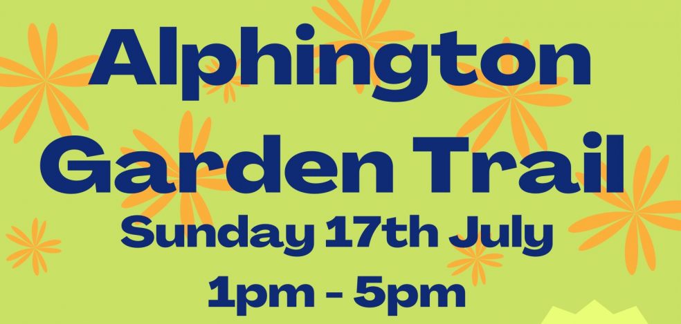Five gardens and the Ide Lane Allotments opening to the public Garden Trail, Alphington